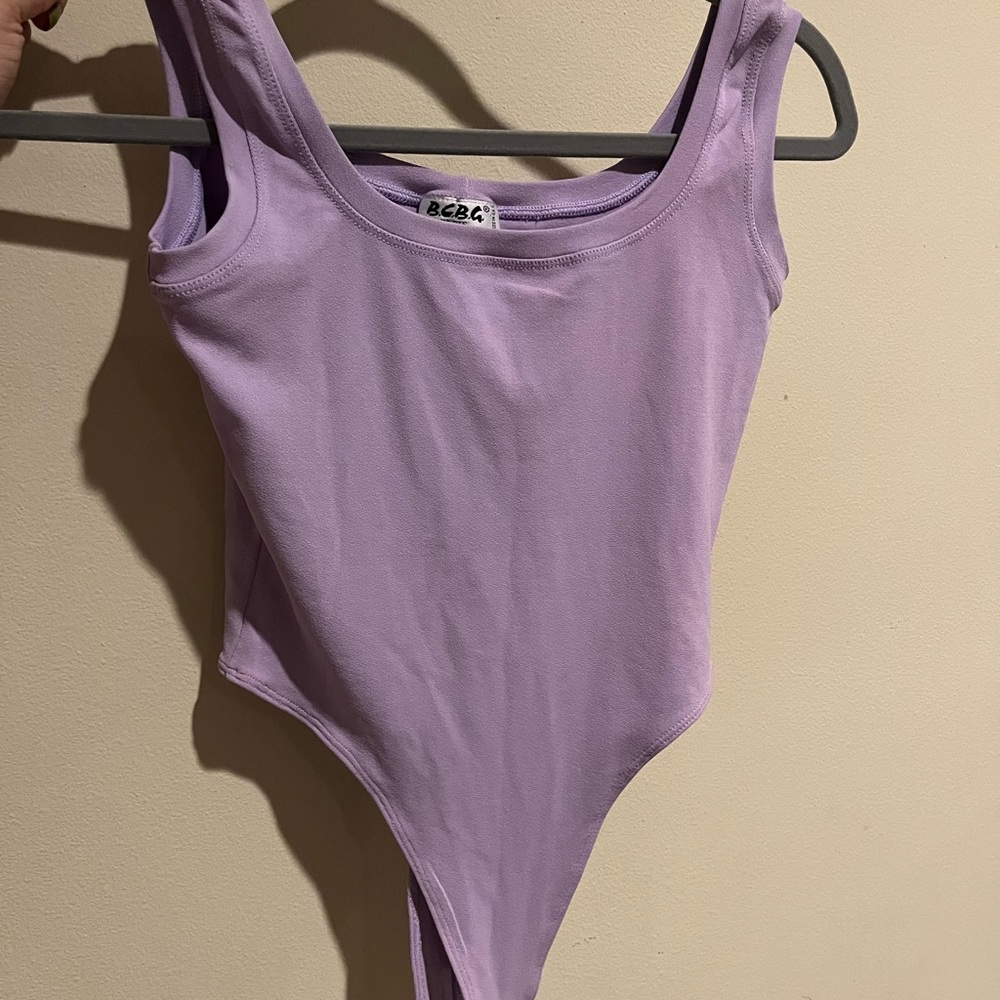 BCBG Lilac Bodysuit